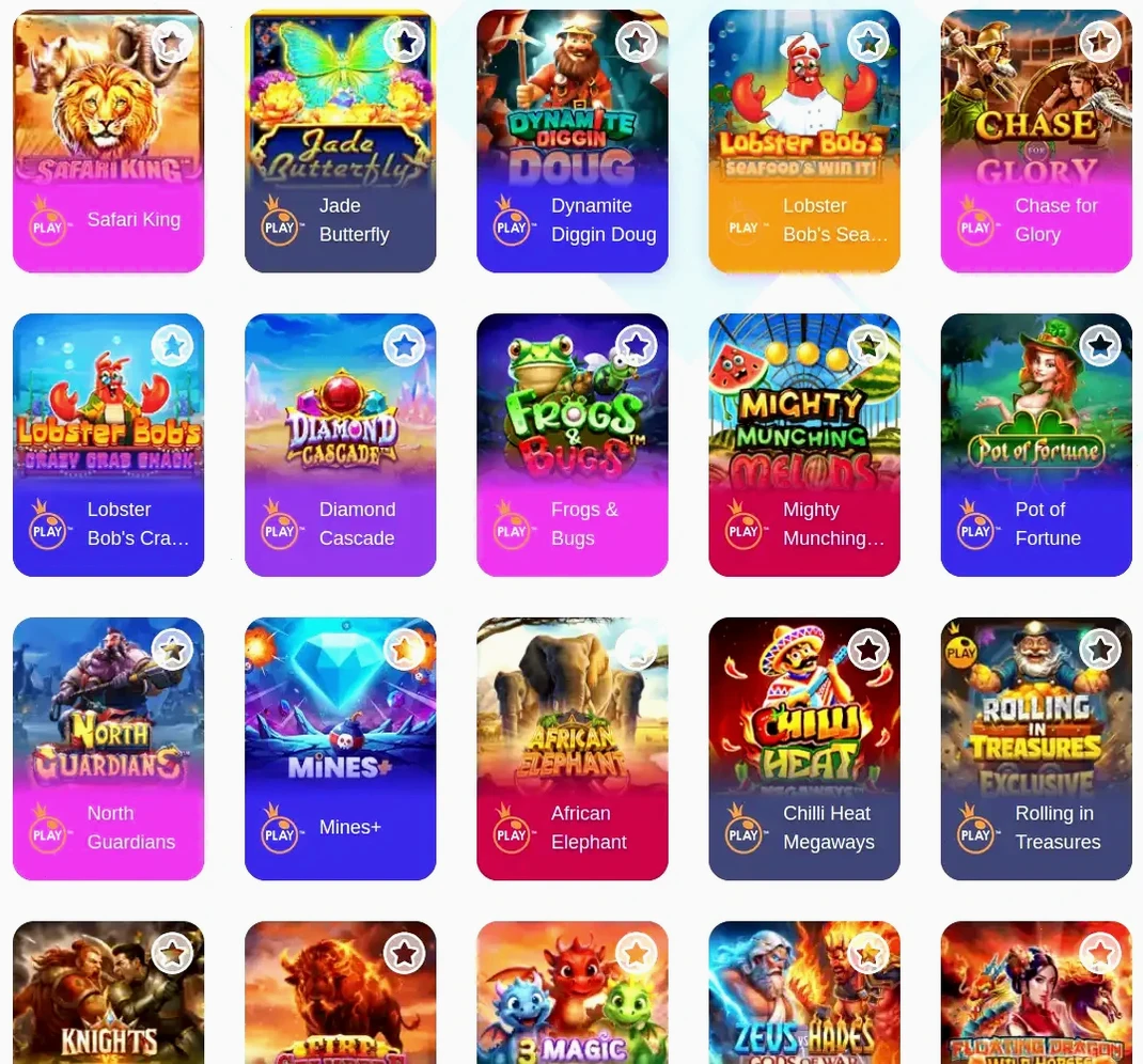 Glorion Casino Übersicht